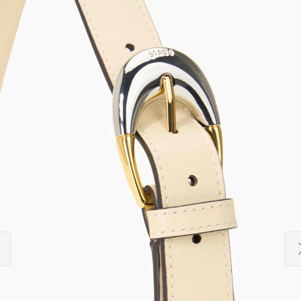 New • STAUD Owen bag in cream - Picture 8 of 12